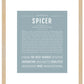 Frame Options | Powder Blue | Maple Frame, Matted