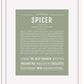 Frame Options | Sage | White Frame, Matted