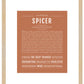 Frame Options | Terra Cotta | Maple Frame, Matted