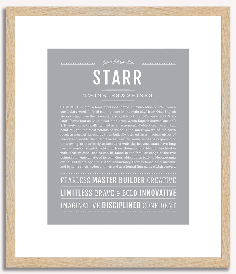 Starr | Name Art Print