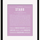 Frame Options | Lilac | Black Frame, Matted