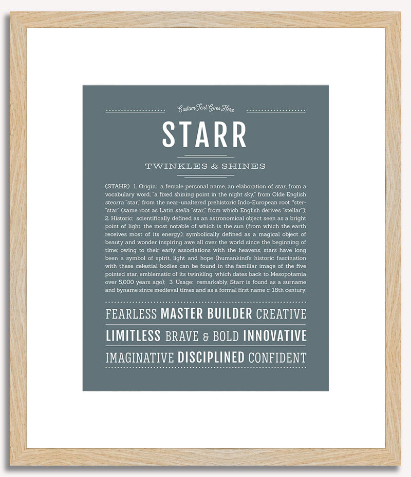 Starr | Name Art Print