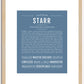 Starr | Name Art Print