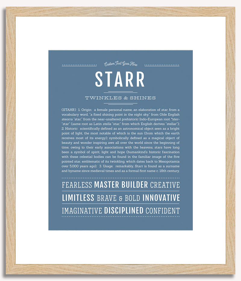 Starr | Name Art Print