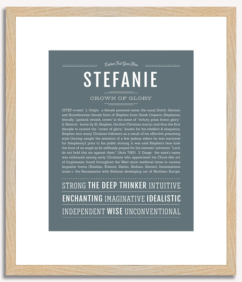 Stefanie | Name Art Print