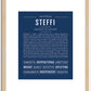 Steffi | Name Art Print