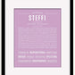 Frame Options | Lilac | Black Frame, Matted