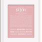 Frame Options | Dusty Rose | White Frame, Matted