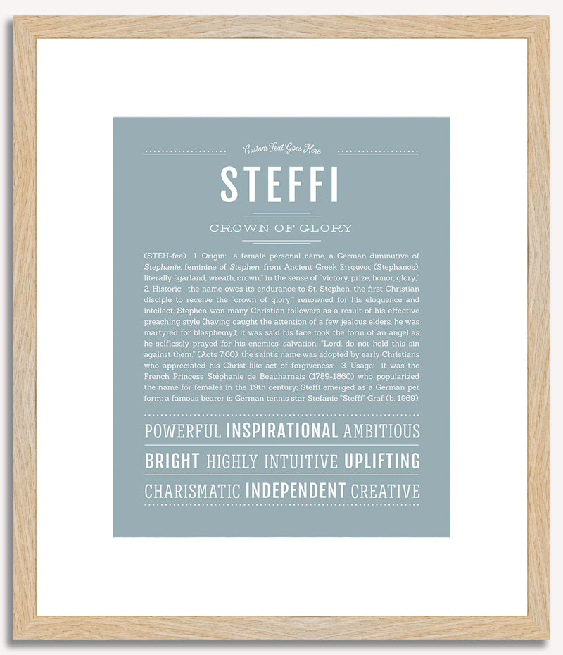 Steffi | Name Art Print