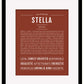 Stella | Name Art Print