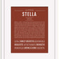 Stella | Name Art Print