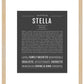 Stella | Name Art Print