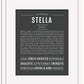 Stella | Name Art Print