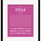 Stella | Name Art Print
