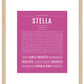 Stella | Name Art Print