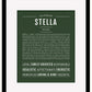 Stella | Name Art Print