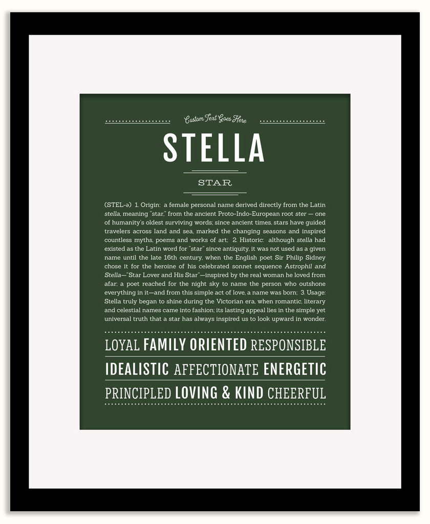 Stella | Name Art Print