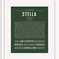 Stella | Name Art Print