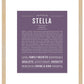 Stella | Name Art Print