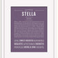 Stella | Name Art Print