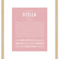 Stella | Name Art Print