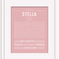 Stella | Name Art Print