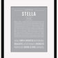 Stella | Name Art Print