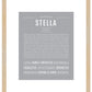 Stella | Name Art Print