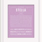 Stella | Name Art Print