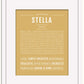 Stella | Name Art Print