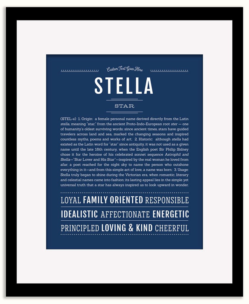 Stella | Name Art Print