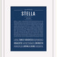 Stella | Name Art Print