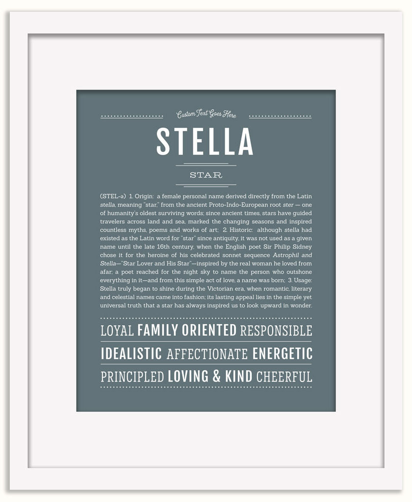 Stella | Name Art Print