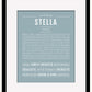 Stella | Name Art Print
