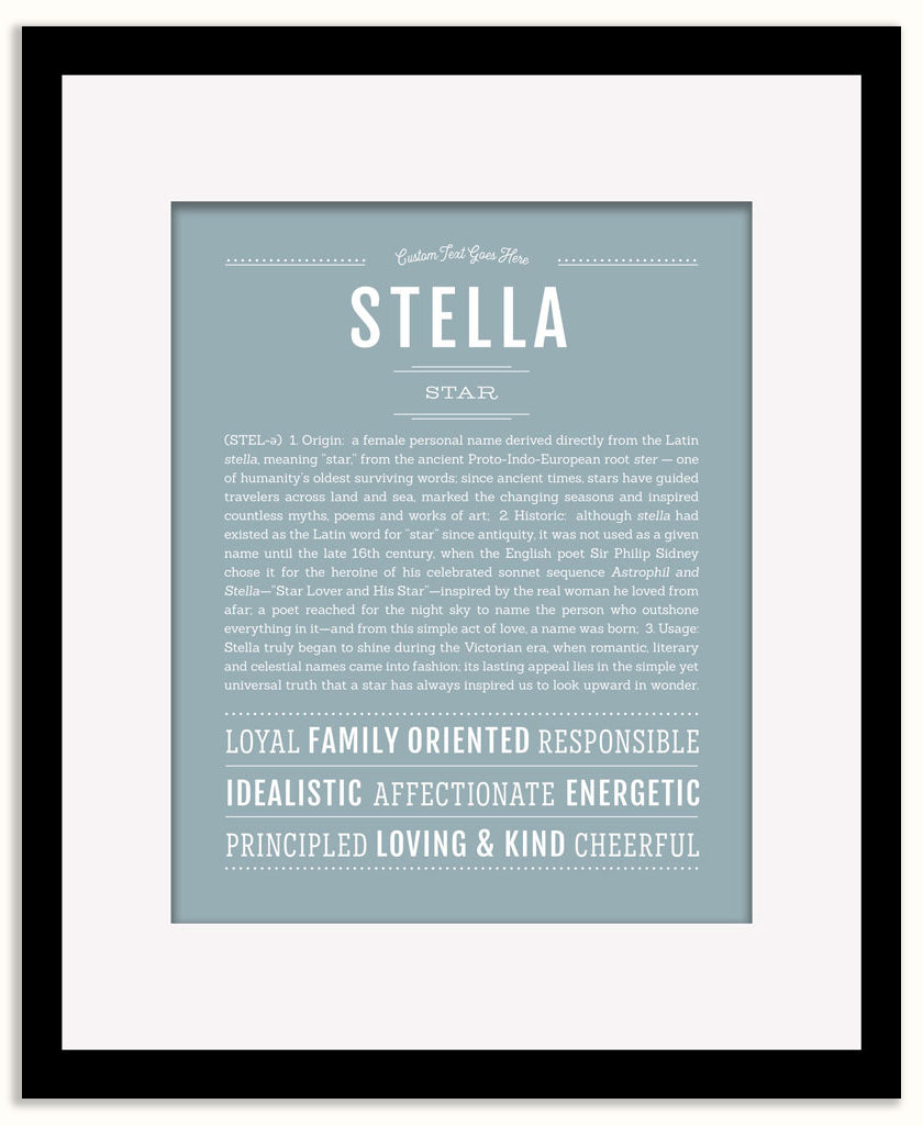 Stella | Name Art Print