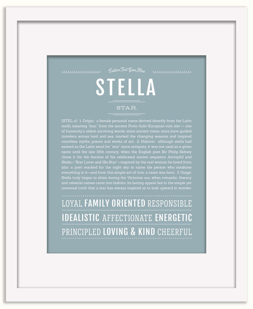 Stella | Name Art Print