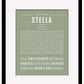 Stella | Name Art Print
