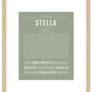 Stella | Name Art Print