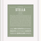 Stella | Name Art Print