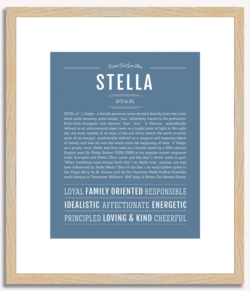 Stella | Name Art Print