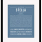 Stella | Name Art Print