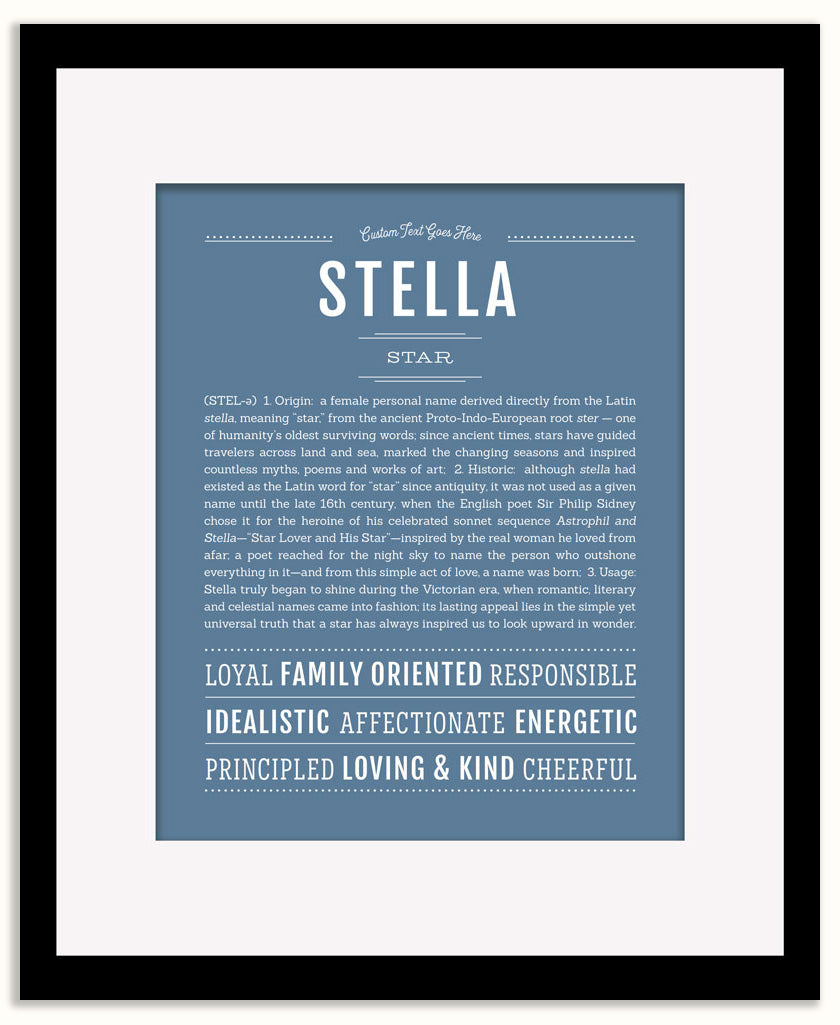 Stella | Name Art Print