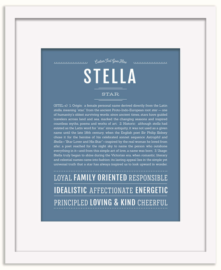 Stella | Name Art Print