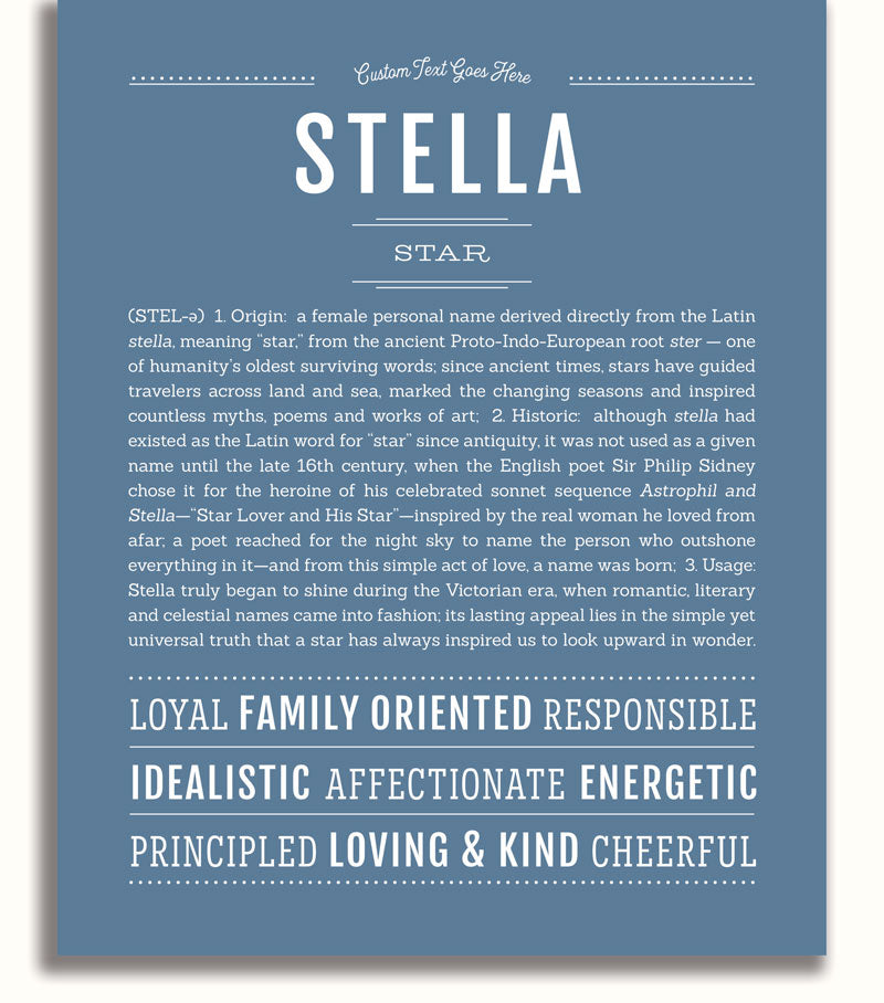 Frame Options | Steele Blue | White Frame, Matted