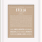 Stella | Name Art Print