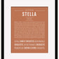 Stella | Name Art Print