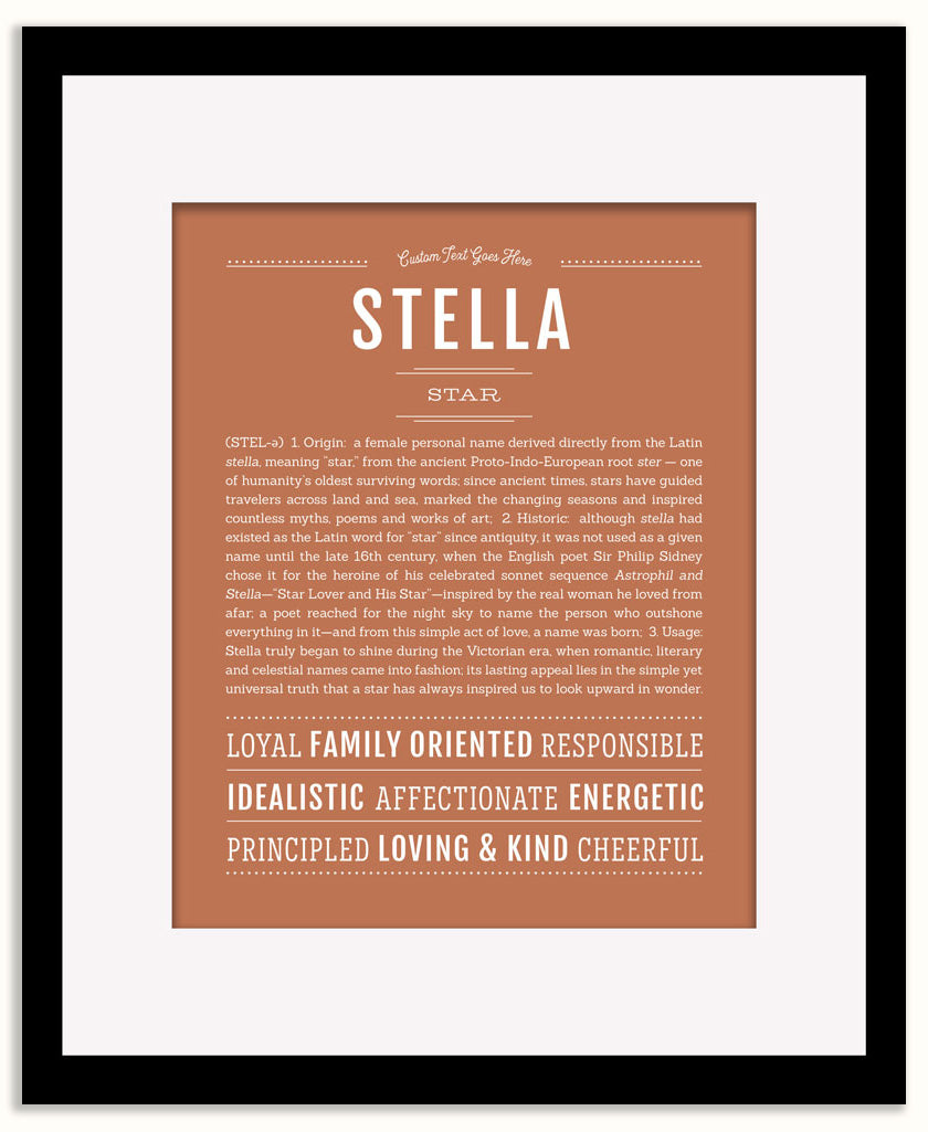 Stella | Name Art Print