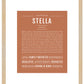 Stella | Name Art Print