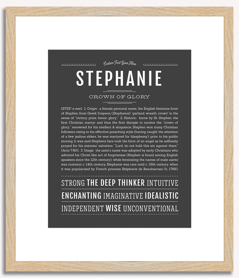 Stephanie | Name Art Print