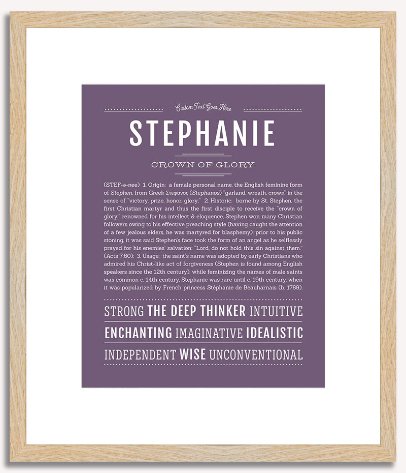 Stephanie | Name Art Print